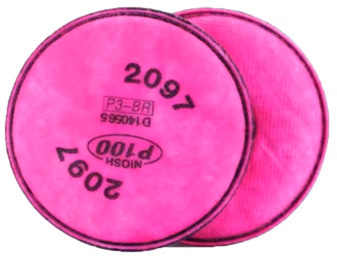 NIOSH P100 Particulate Filter